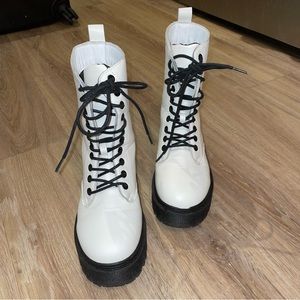 Platform Combat Boots, Dr. Marten Dupe